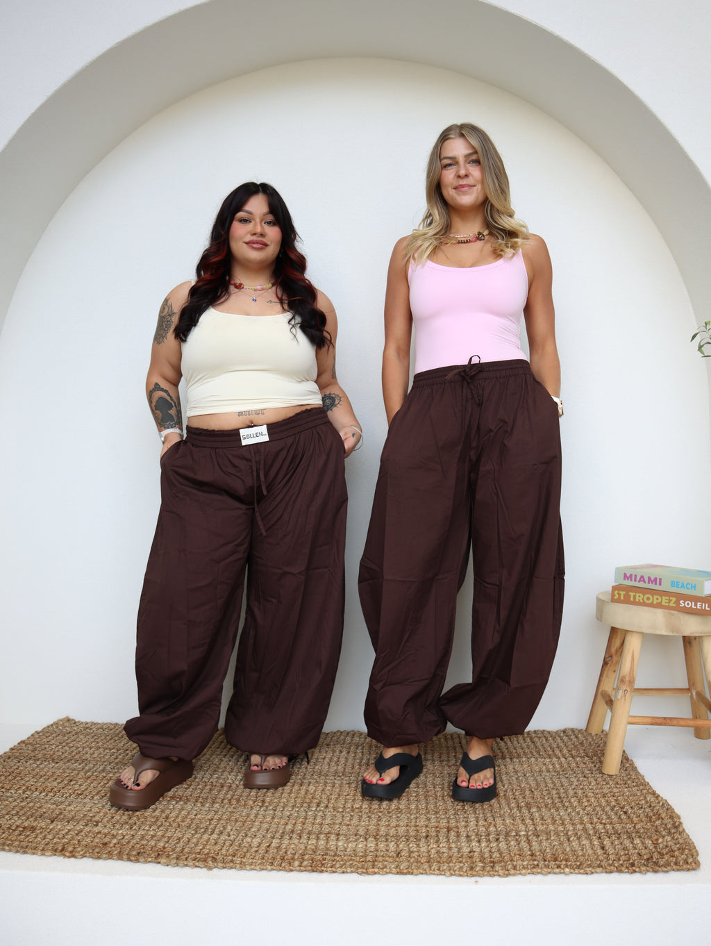Jinni Balloon pants | Chocolate
