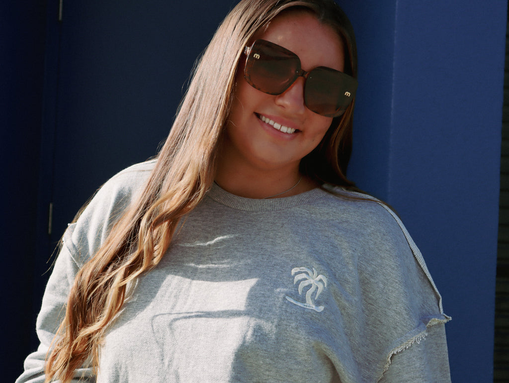 The Lila Sweat | Misty Grey