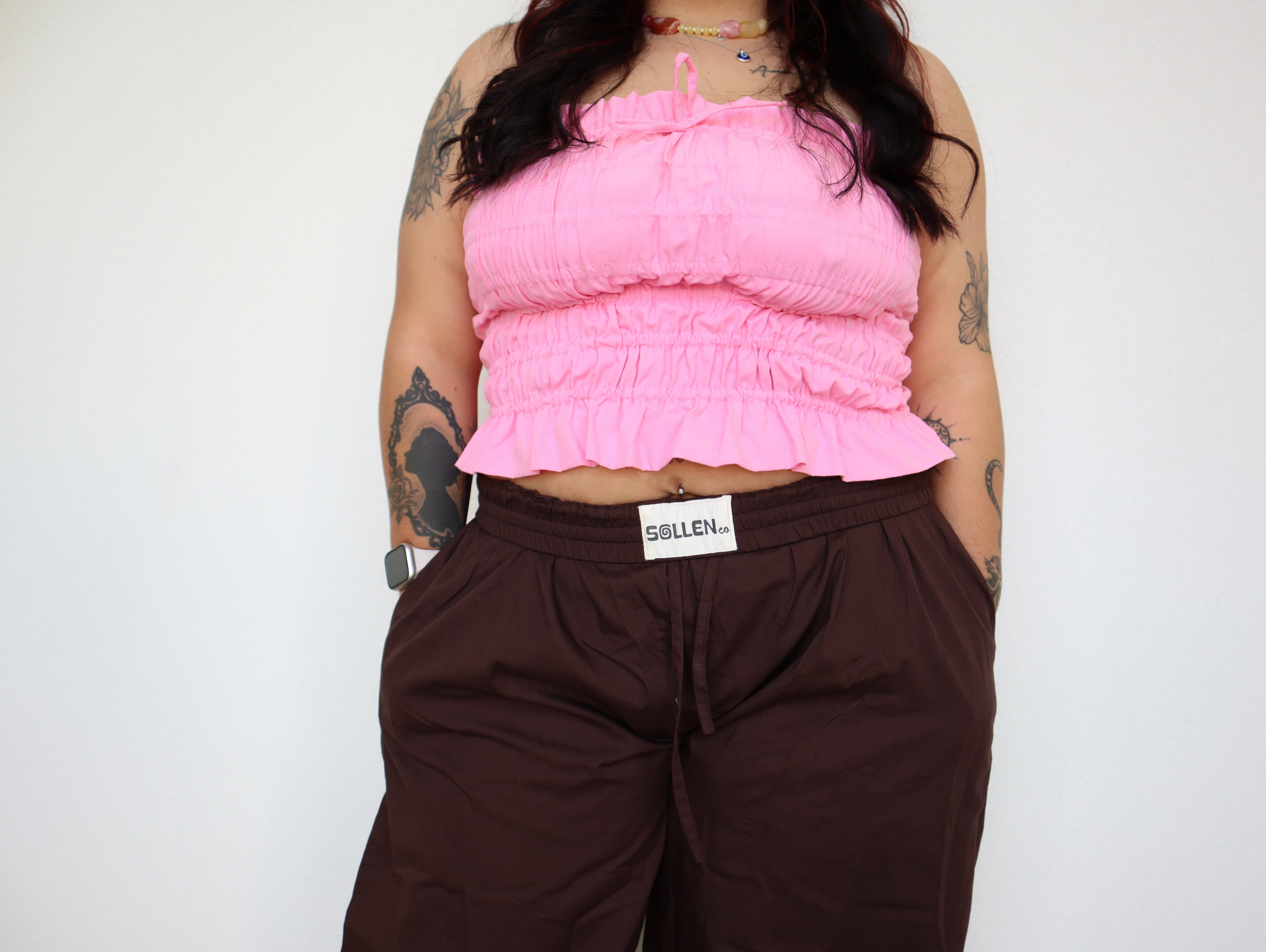 Jinni Balloon pants | Chocolate