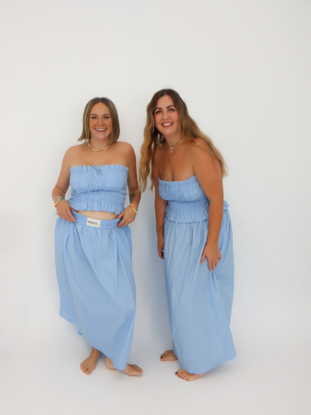 Sienna Skirt | Sky Blue