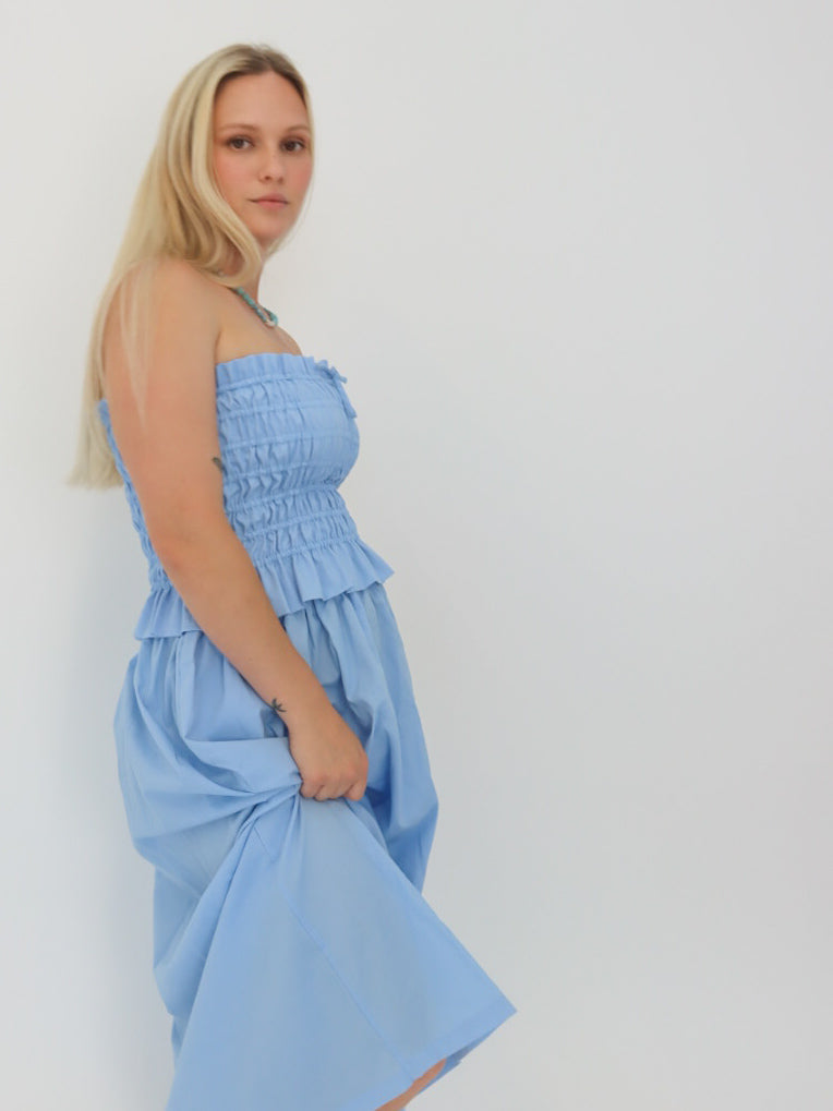 Sienna Skirt | Sky Blue