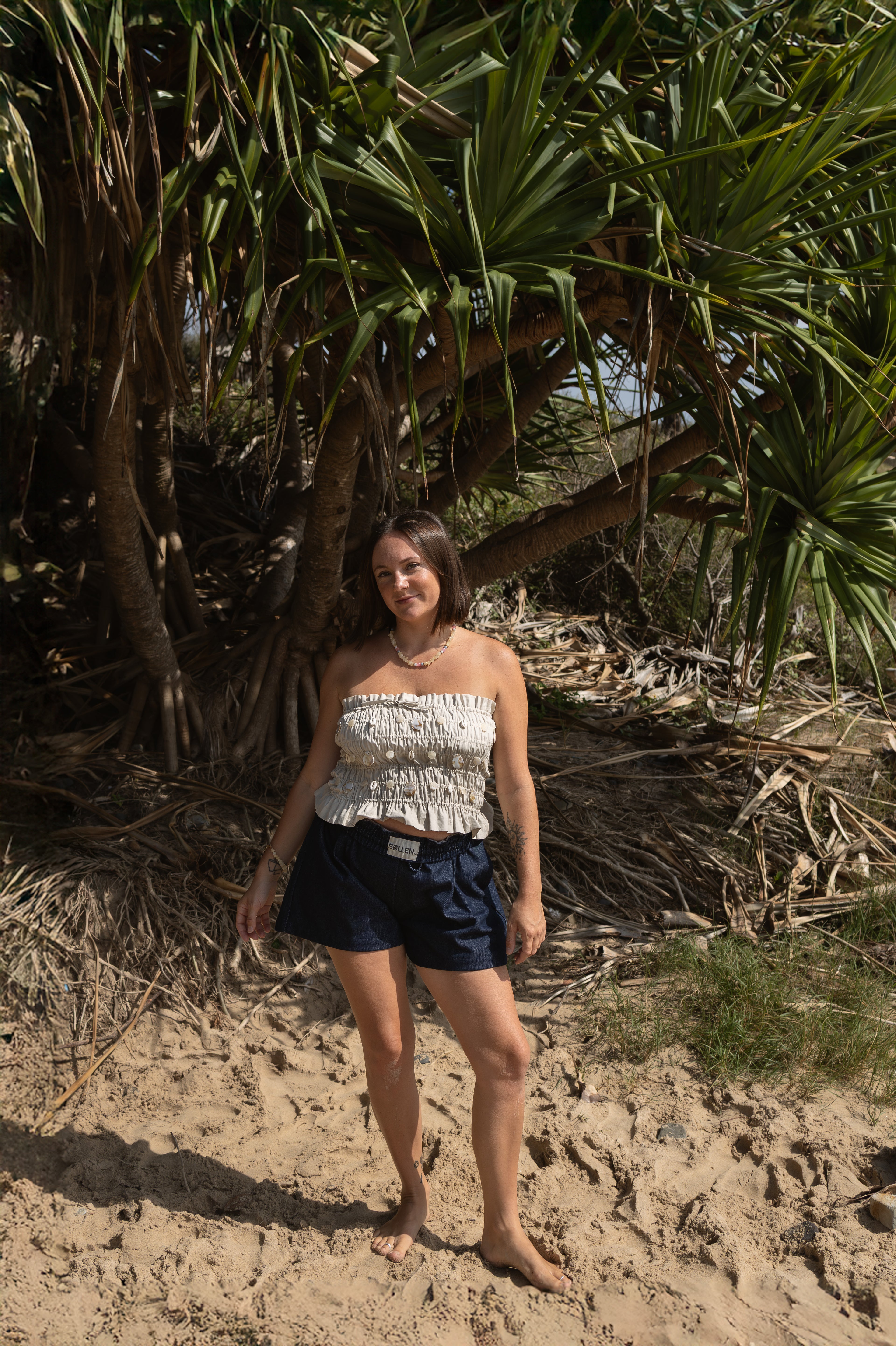 Sienna Shell Tube Top