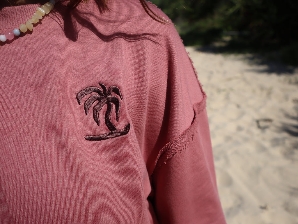 The Lila Sweat | Dusty Bloom French Terry
