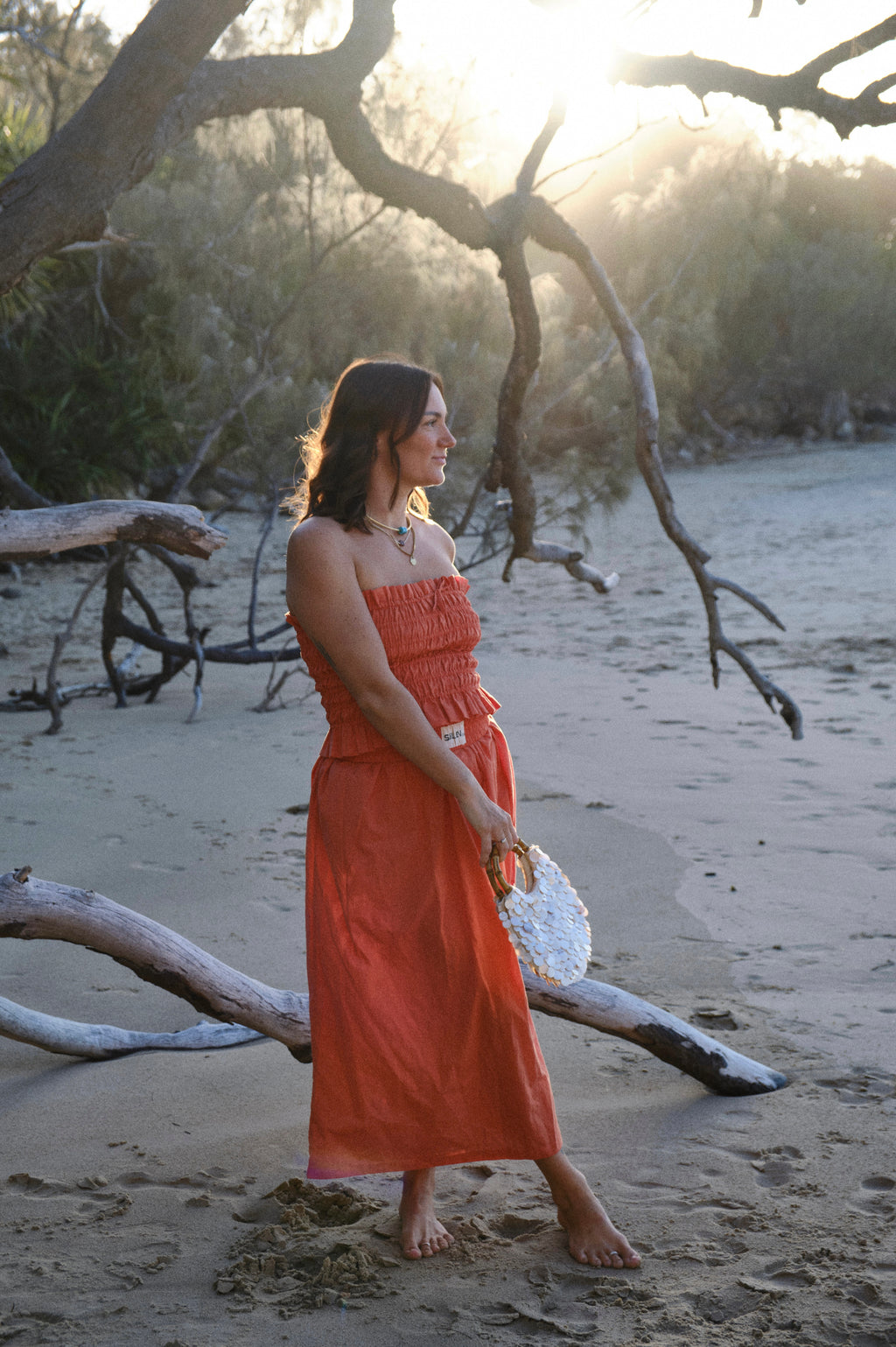 Sienna Skirt | Orange