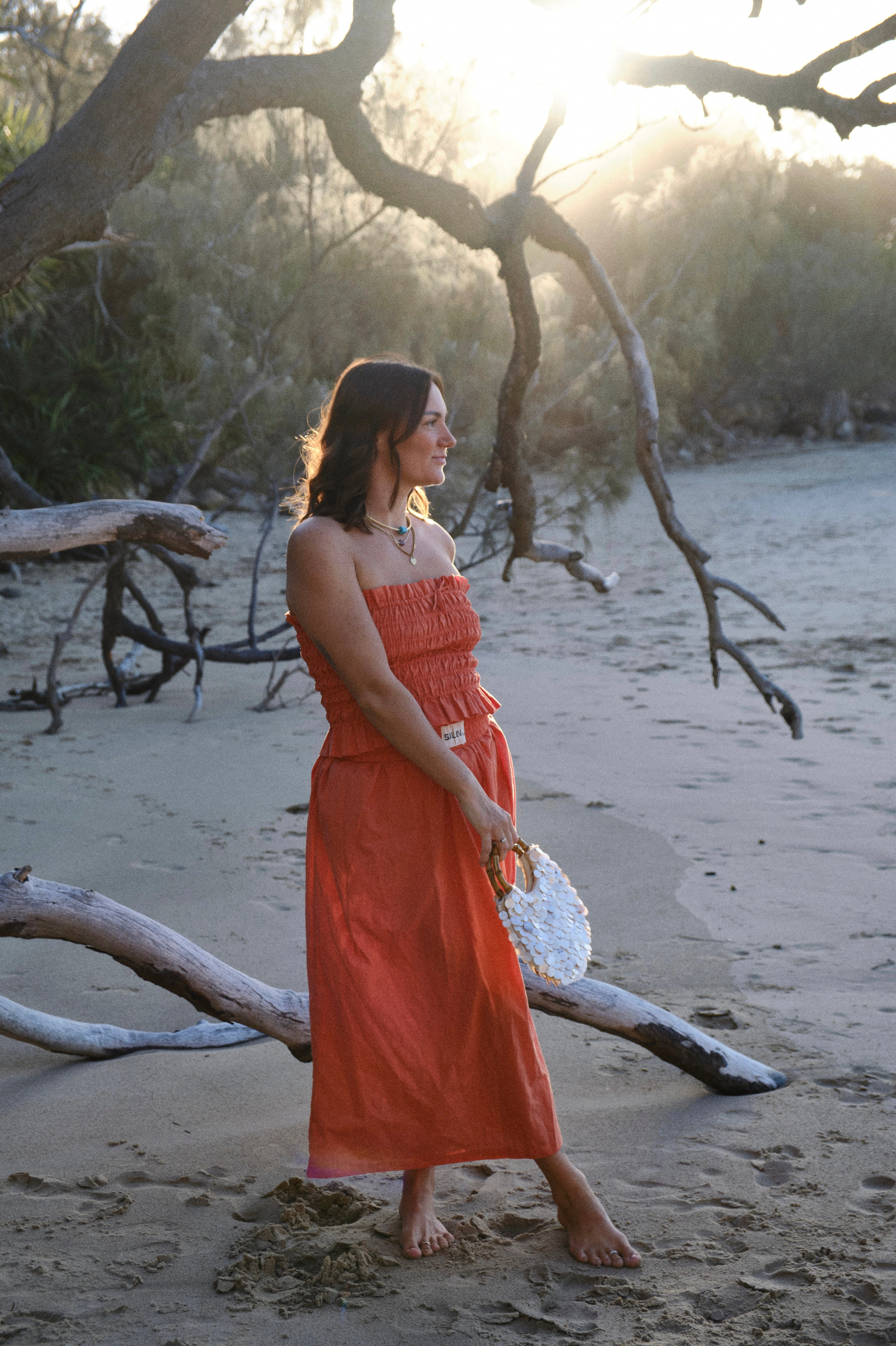 Sienna Skirt | Orange