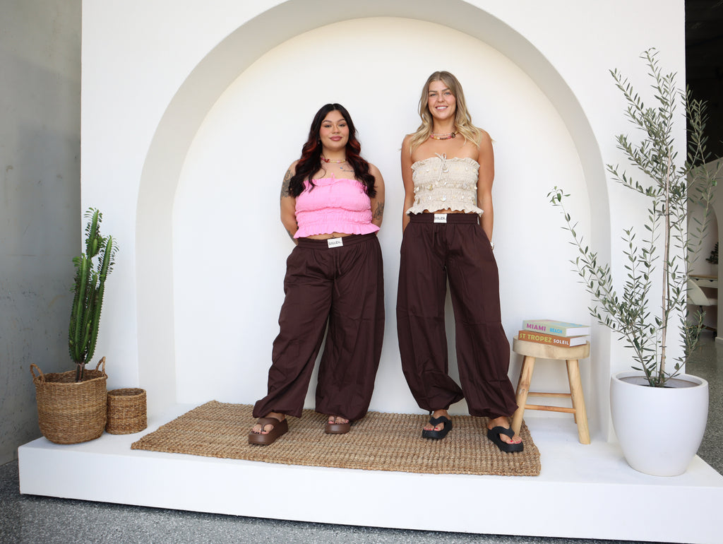 Jinni Balloon pants | Chocolate