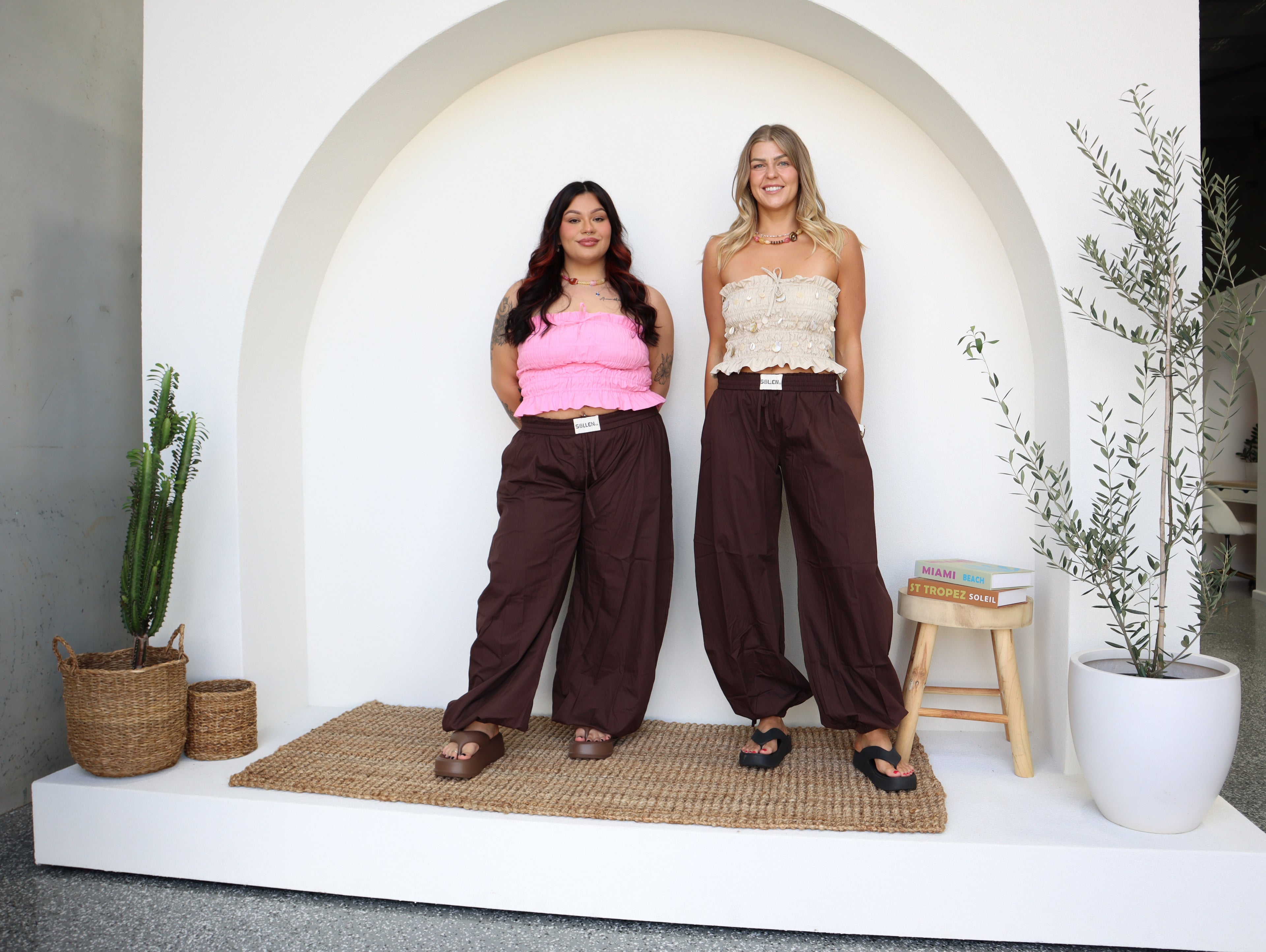 Jinni Balloon pants | Chocolate