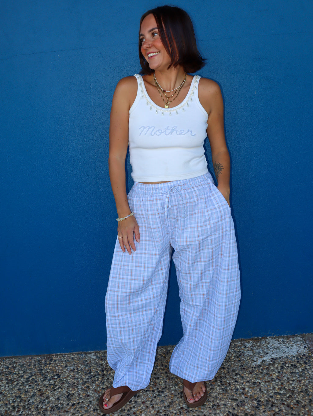 Jinni Balloon pants | Seafoam