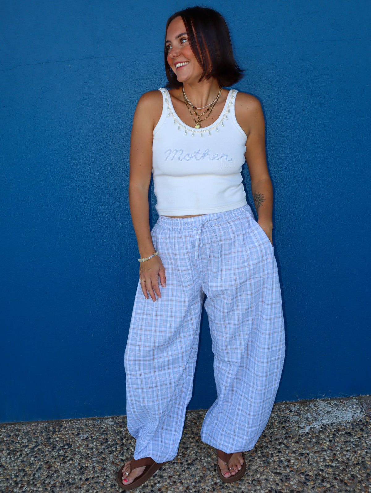 Jinni Balloon pants | Seafoam