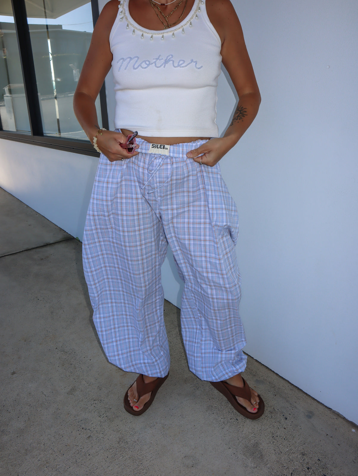 Jinni Balloon pants | Seafoam