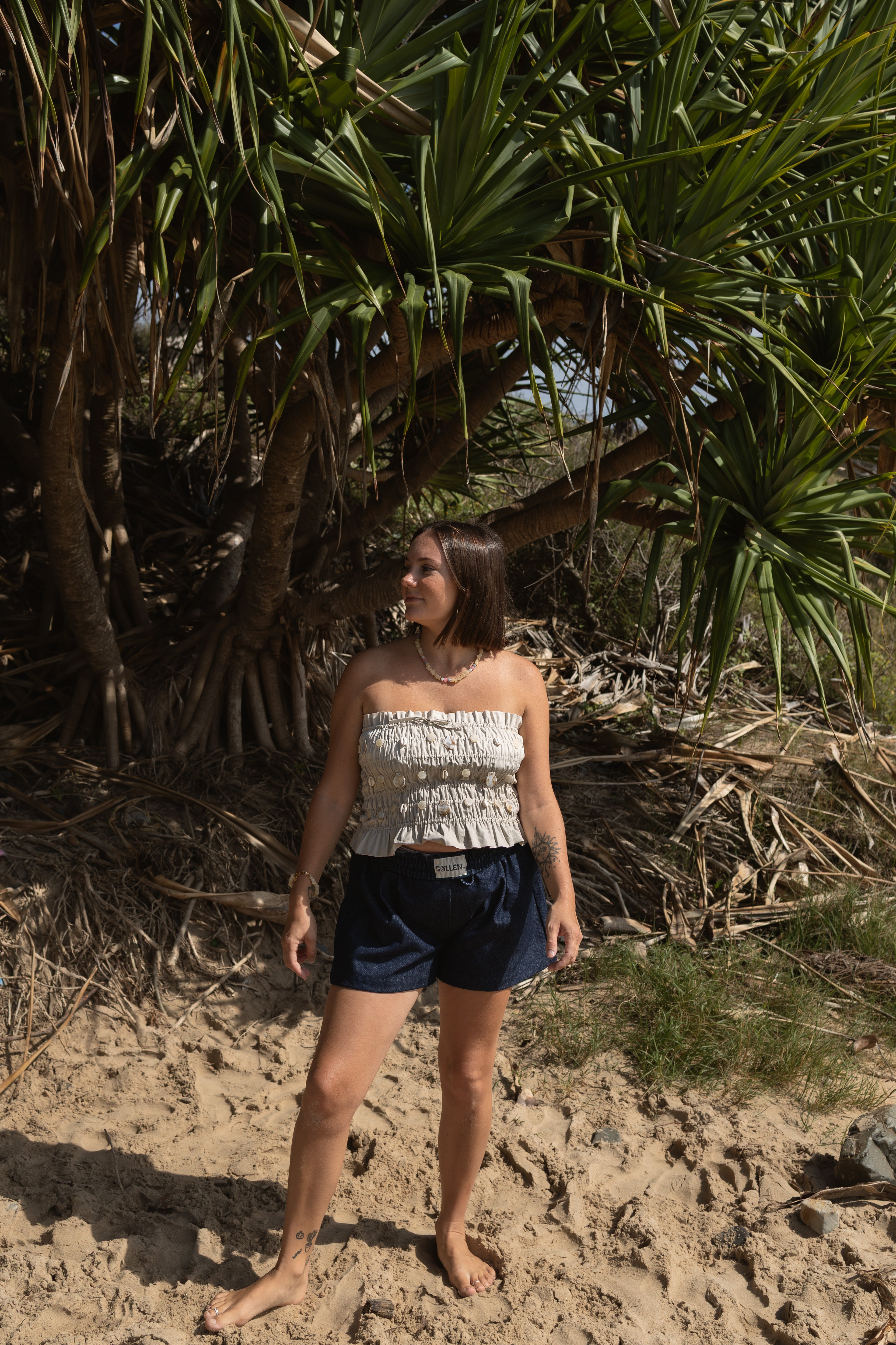 Sienna Shell Tube Top