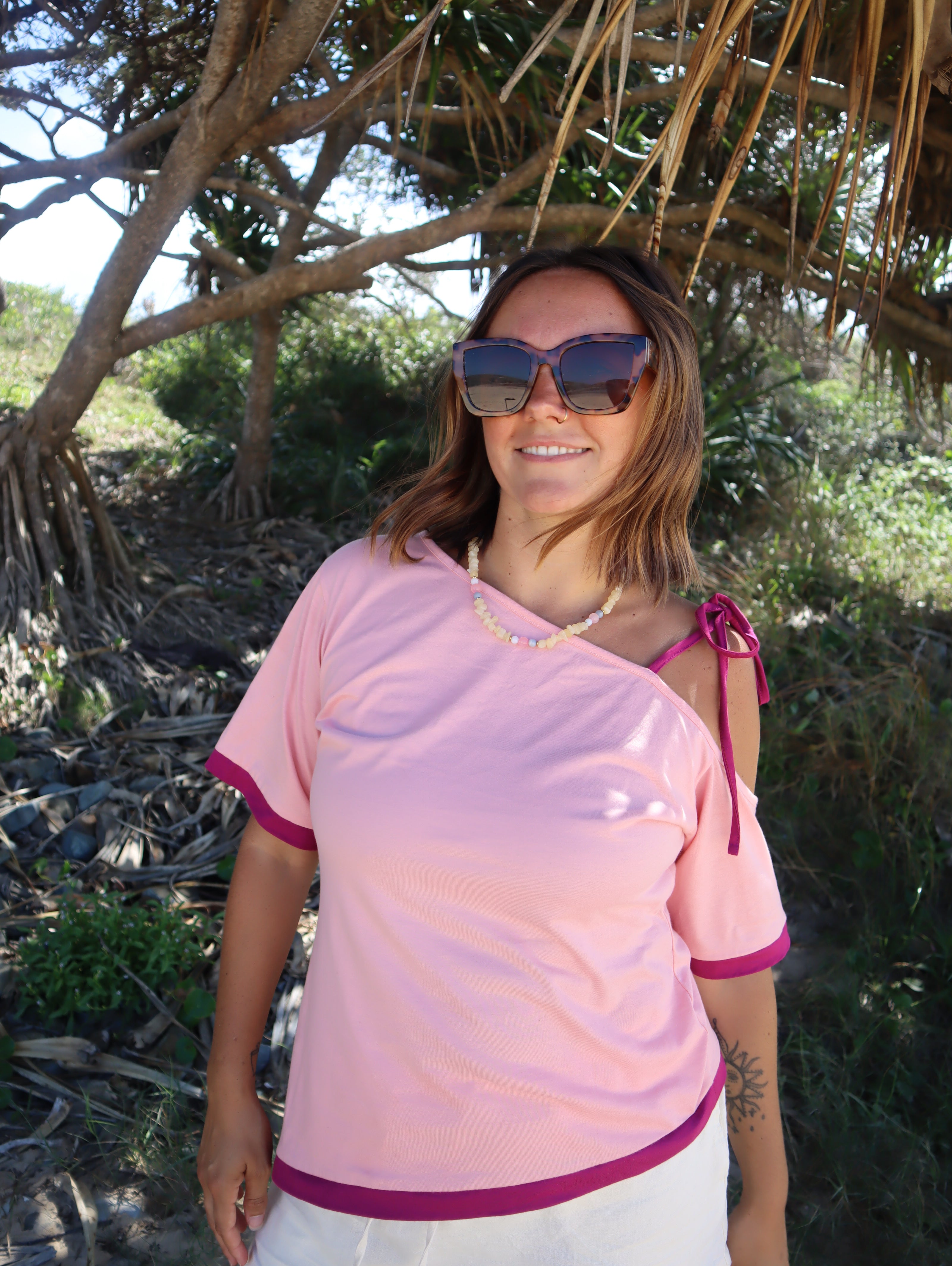 Daydream Tee | Petal & Plum Cotton