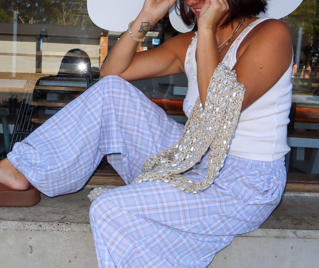 Jinni Balloon pants | Seafoam