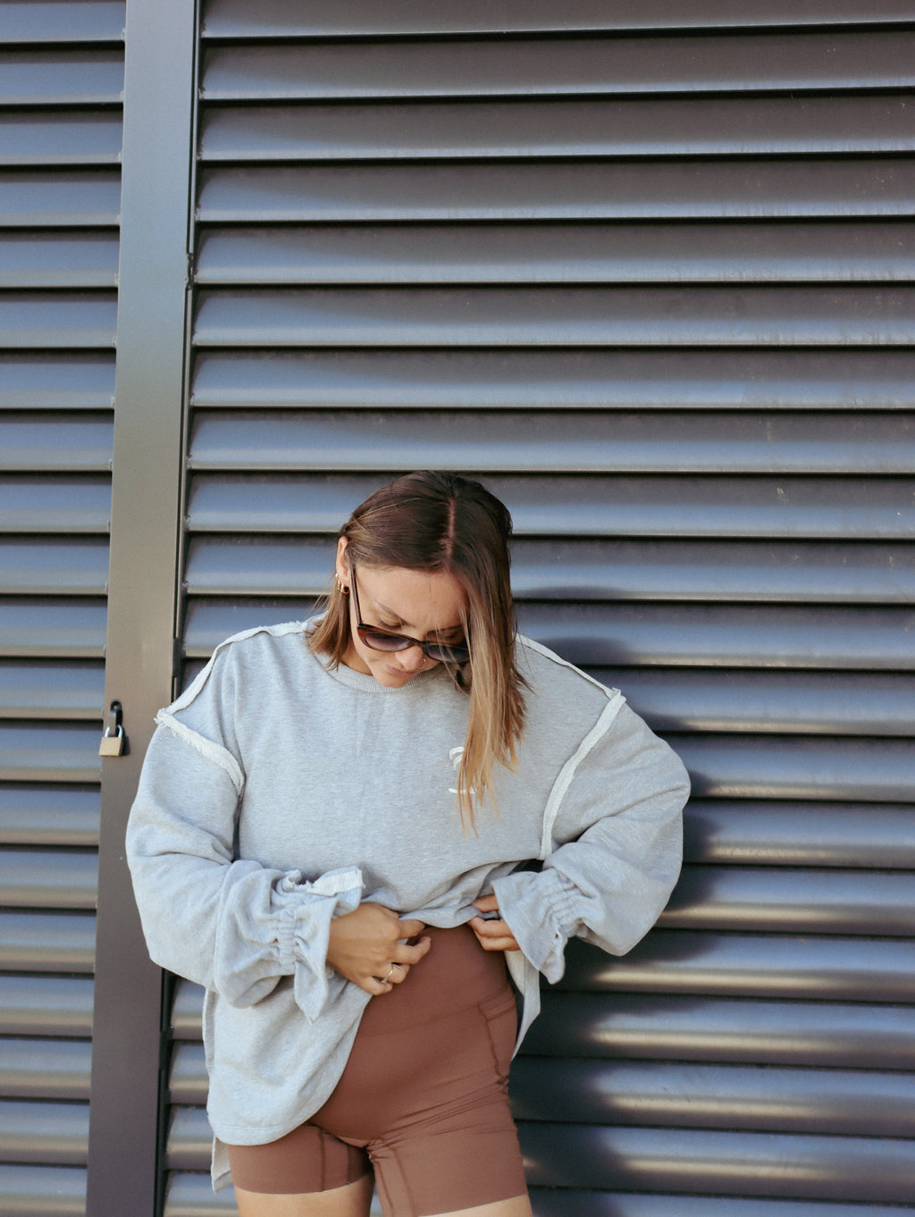The Lila Sweat | Misty Grey