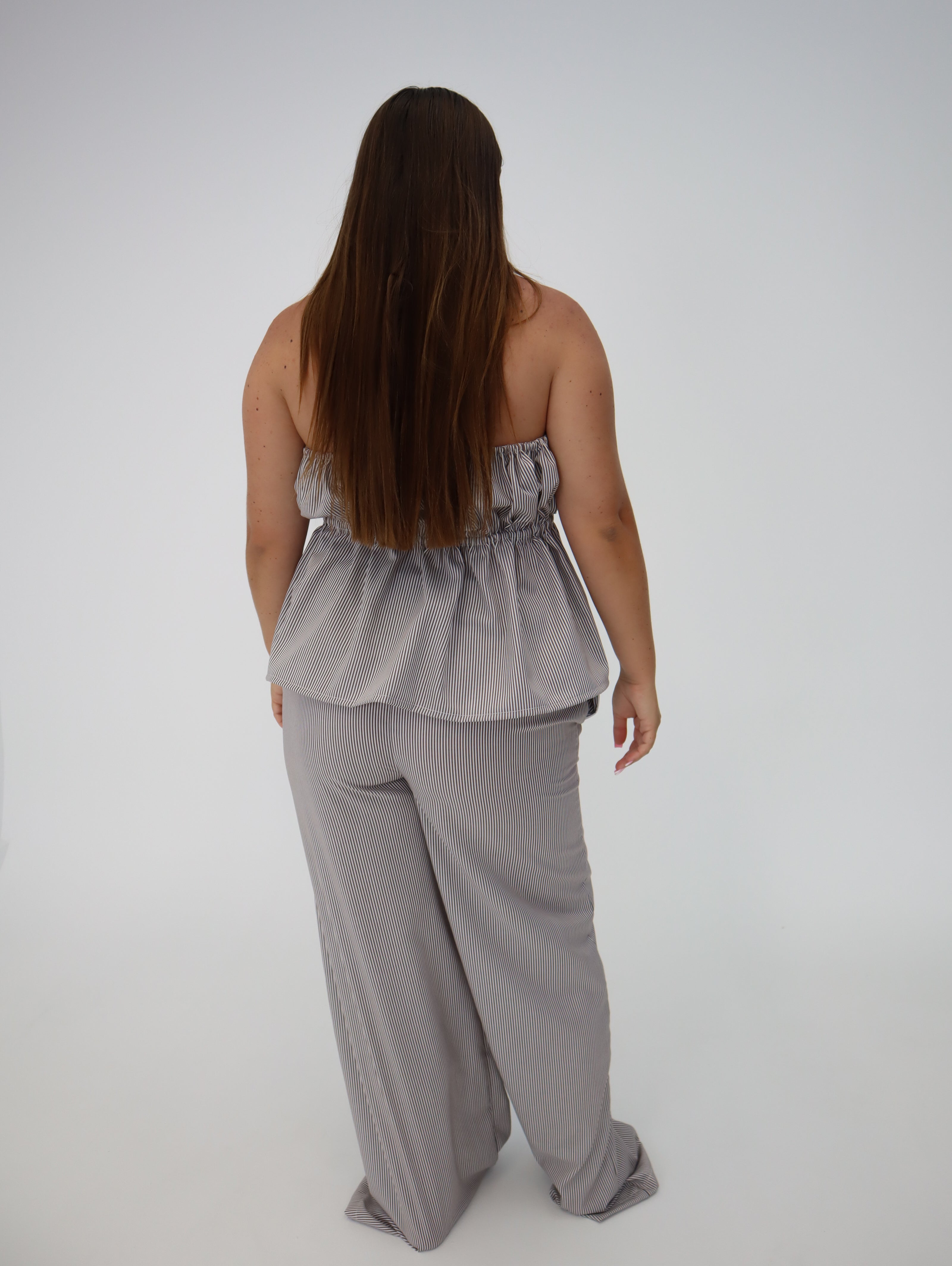 Drift Pants | Chocolate Pinstripe